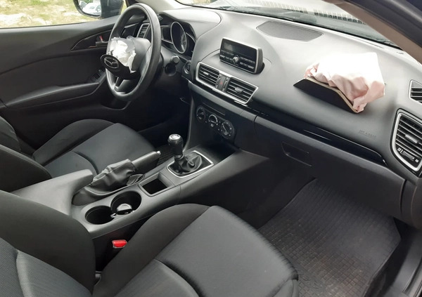 Mazda 3 cena 13500 przebieg: 92152, rok produkcji 2014 z Trzemeszno małe 79